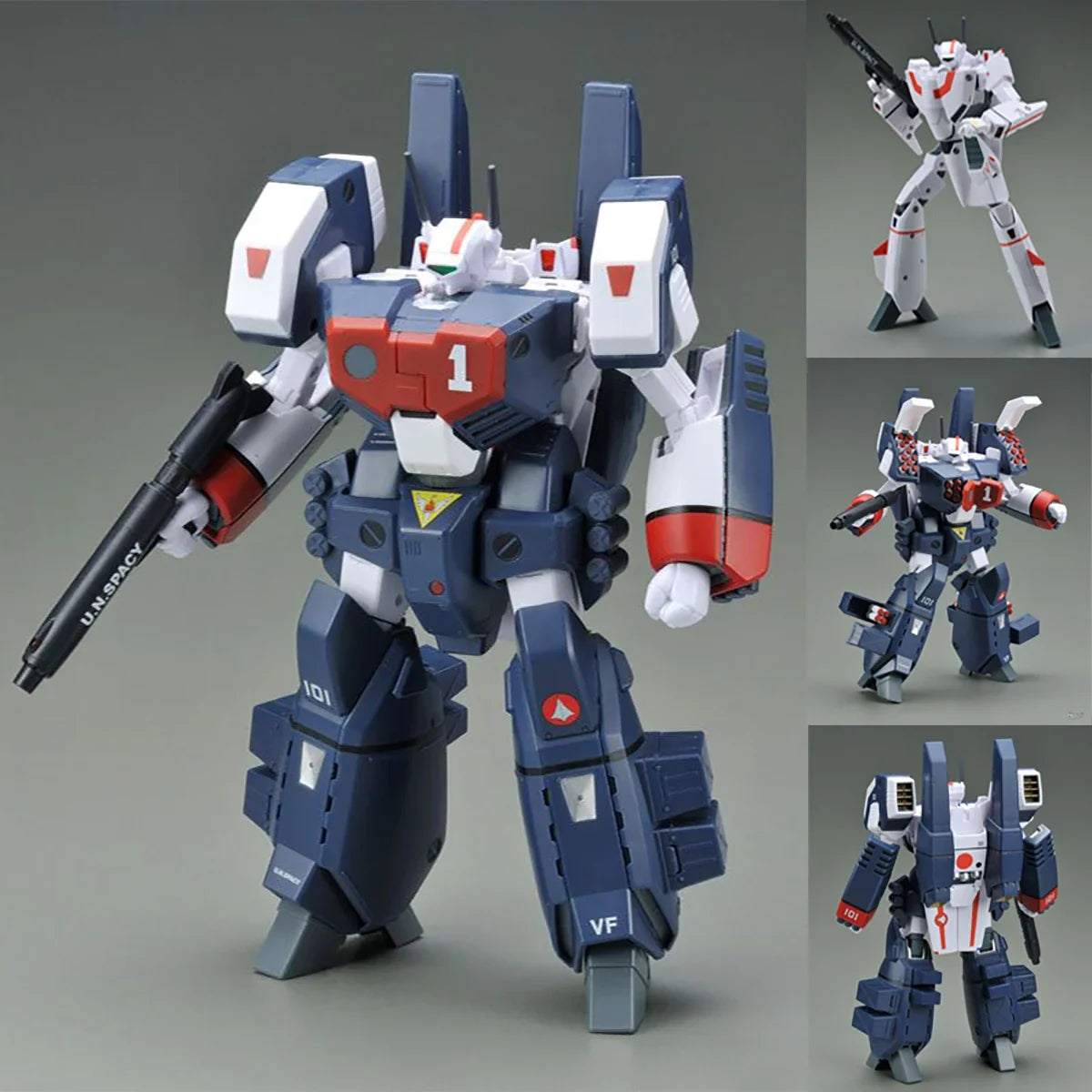 ARCADIA Macross Series 1/60 Perfect Transformation  Armored Valkyrie VF-1J Hikaru Ichijo Machine Action Figure Toy Model
