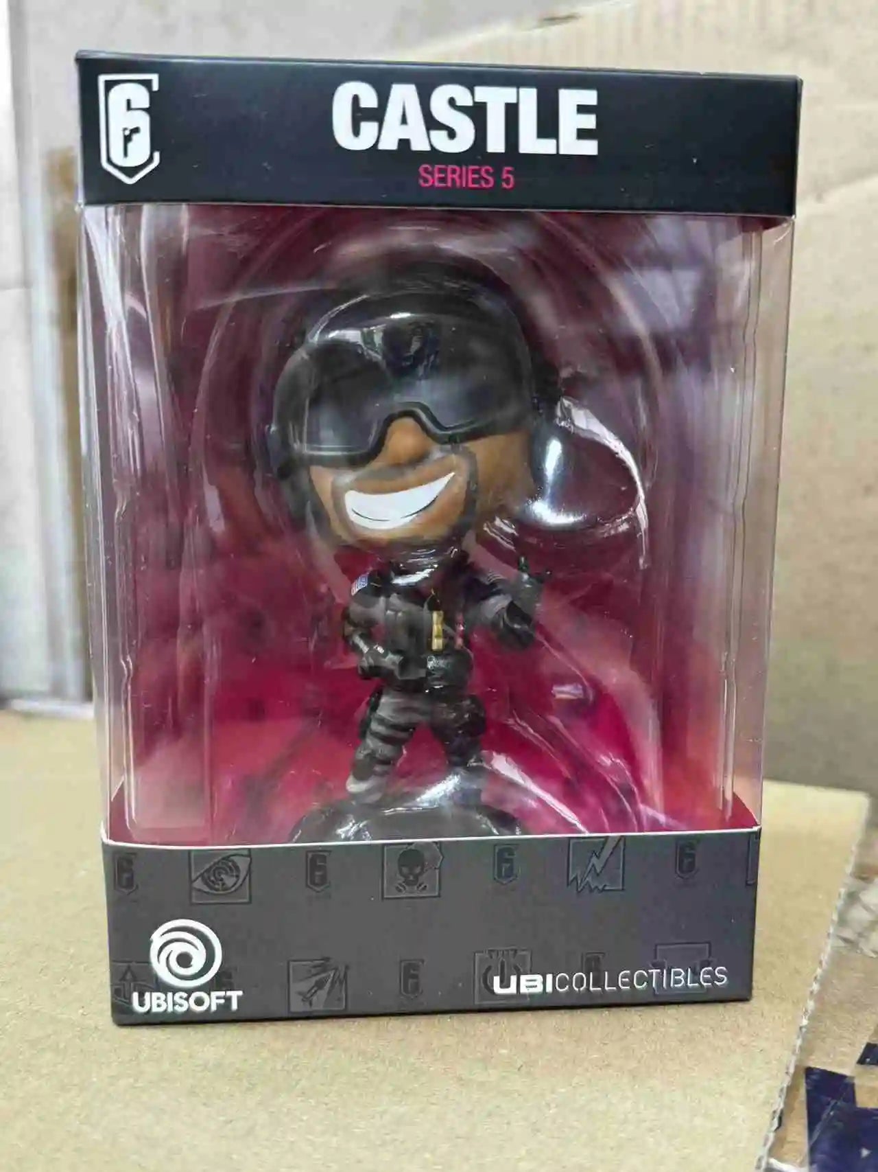Q Version 10cm R6 Rainbow Six Siege Figure Blitz Montagne Bandit Caveira Thermite Ash Action Figure Collection Decor Toys Gifts