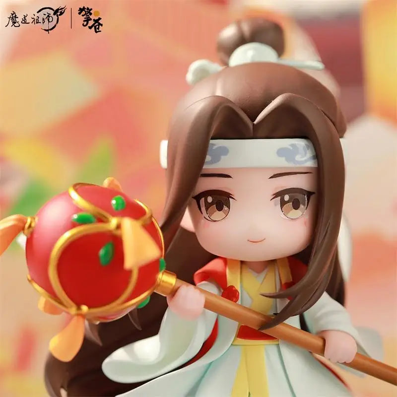 9.3cm Mo Dao Zu Shi Wei Wuxian Lan Wangji Figure Collection Model Doll Anime Cosplay Toy Colletible Figurals Christmas Gift