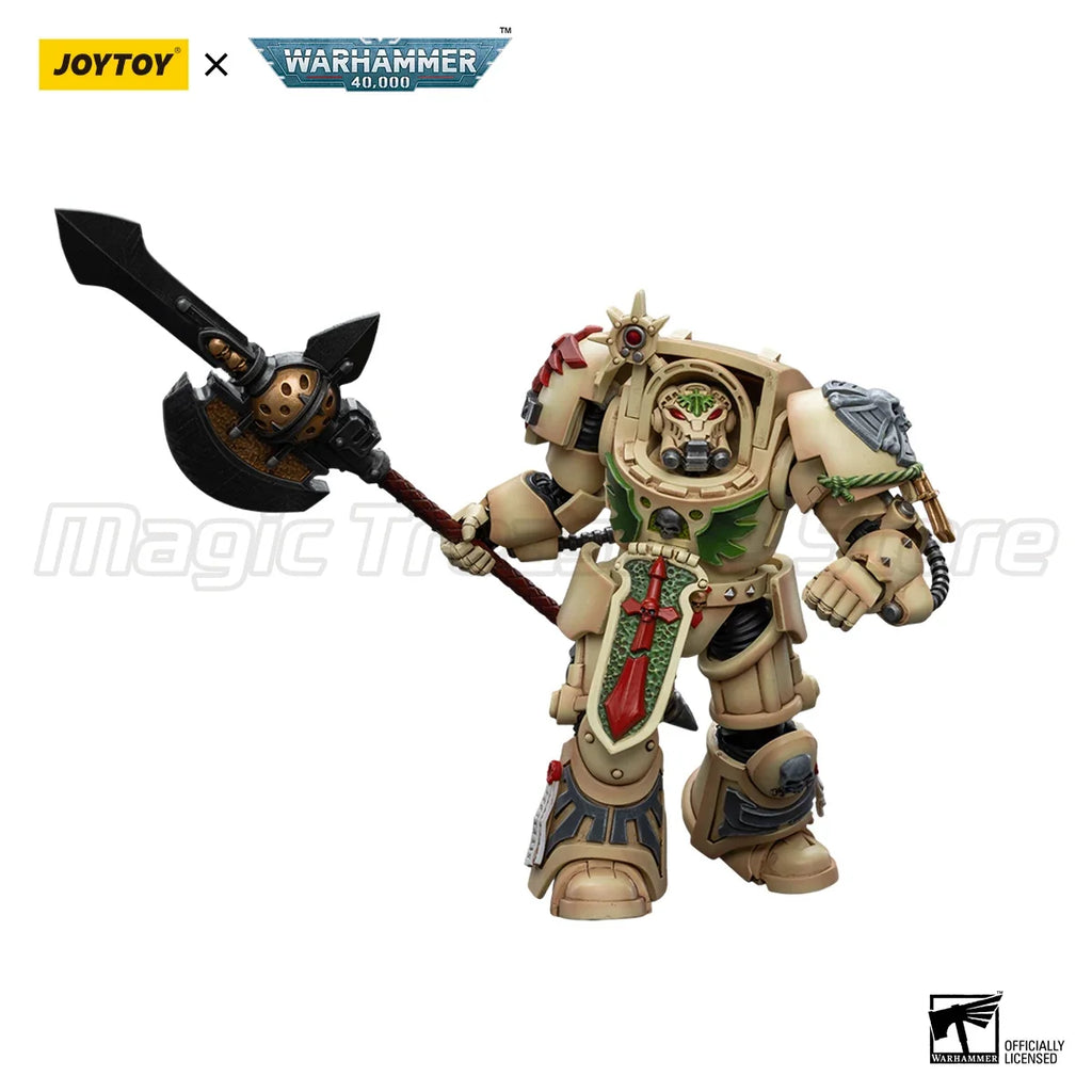 【MT】Original JOYTOY WARHAMMER 40K Dark Angels Deathwing Champion 1/18 Action Figure Model Collection