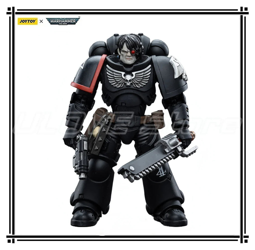 In Stock Original JOYTOY Warhammer 40K Raven GuardIntercessorsBrother Nax 1/18 Action Figure Gift Toys Model