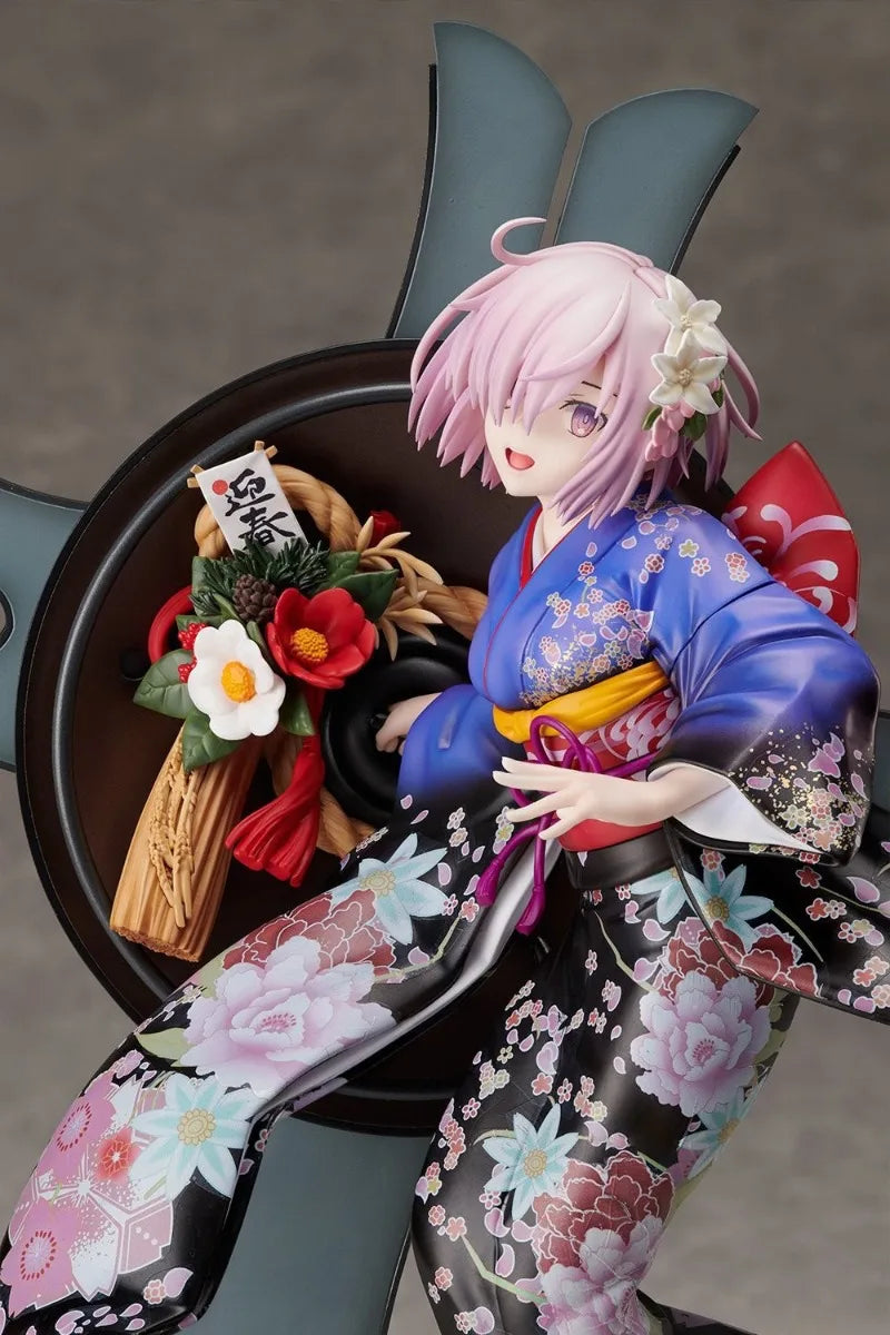 In stock Genuine Fate Order Mash Kyrielight kimono VER.28CM PVC Action Anime Figure Model Toys Figure Collection Doll Gift