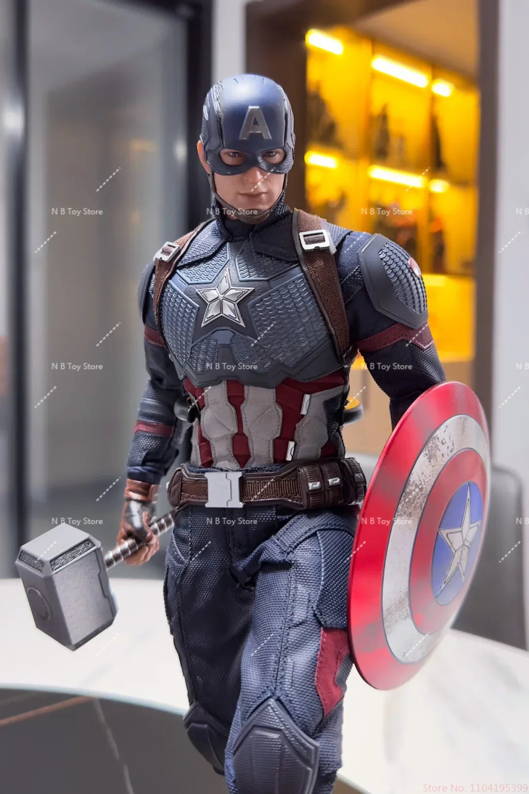 In Stock Genuine HOTTOYS HT MMS536 1/6 Marvel Avengers 4 Captain America 7.0 Action Figure Model Toys