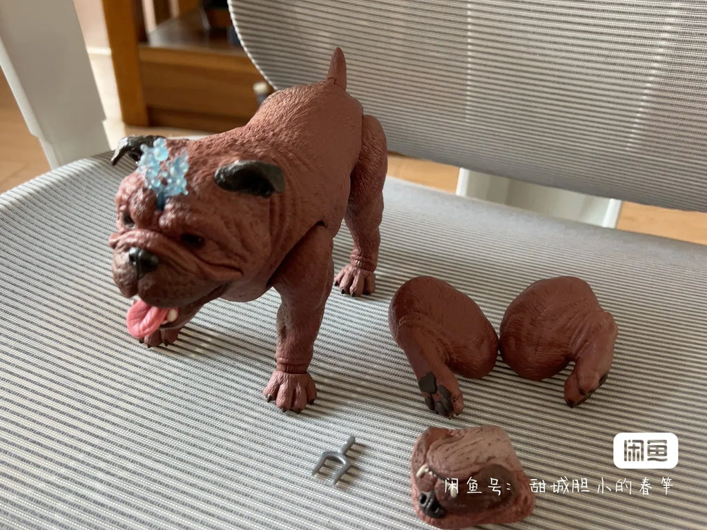 Marvel Legends Inhumans Crystal Lockjaw Deluxe Exclusive 6" Alien Crystal Princess Lock Toothed Dog Action Desktop Ornament Toy