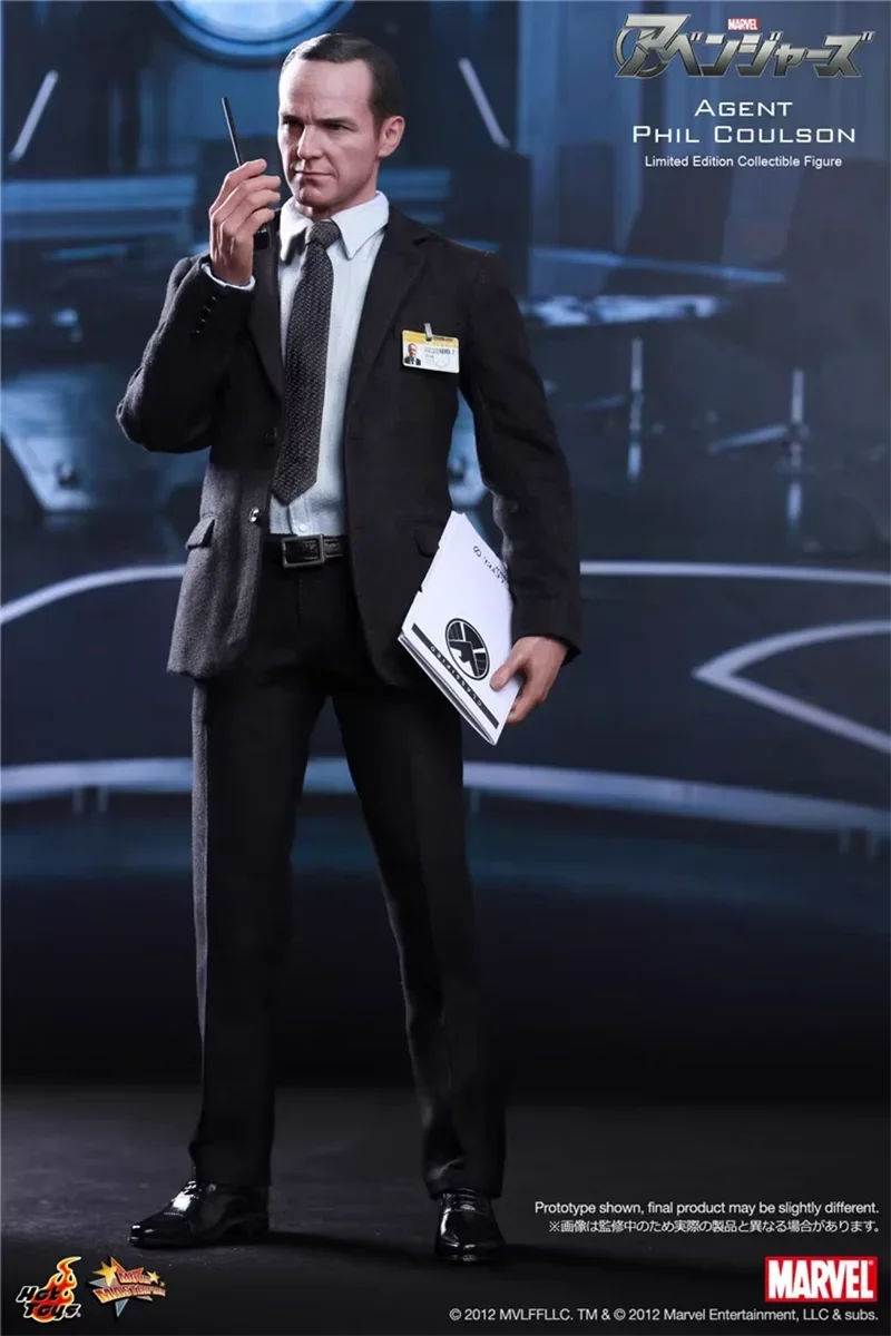 Original Hot Toys MMS189The Avengers 1/6th scale Agent Phil Coulson Action Figure Model Toys30CM scene ornament gift