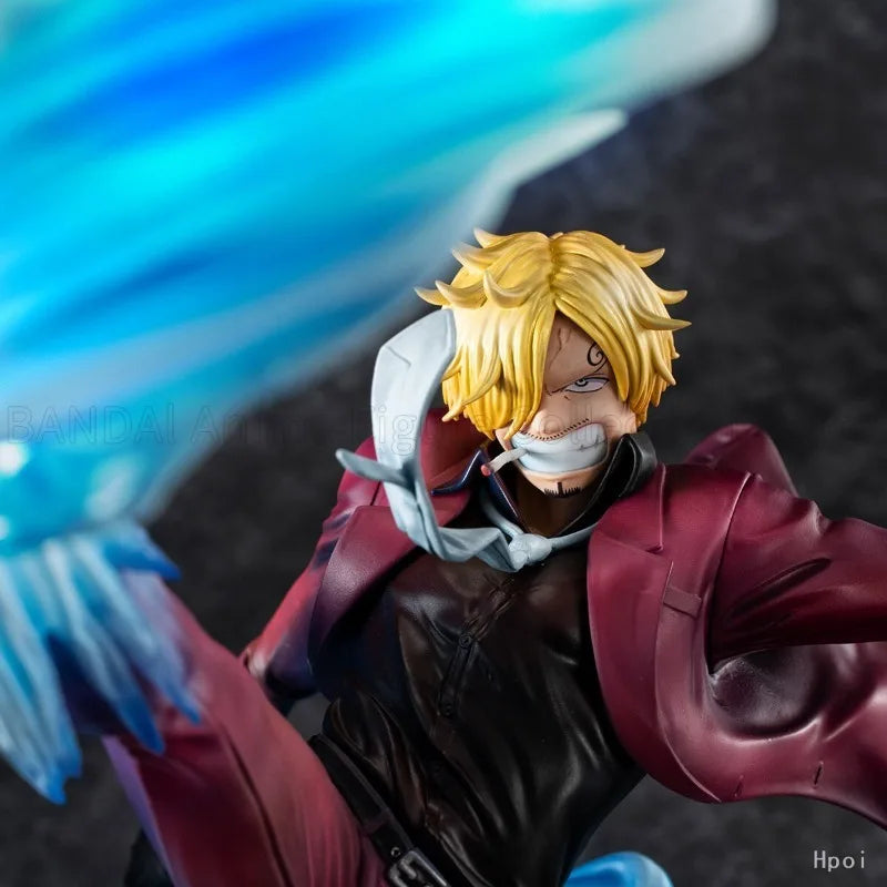 Original Kotobukiya MegaHouse POP ONE PIECE “K×MAXIMUM” Sanji Toys Decoration Statue