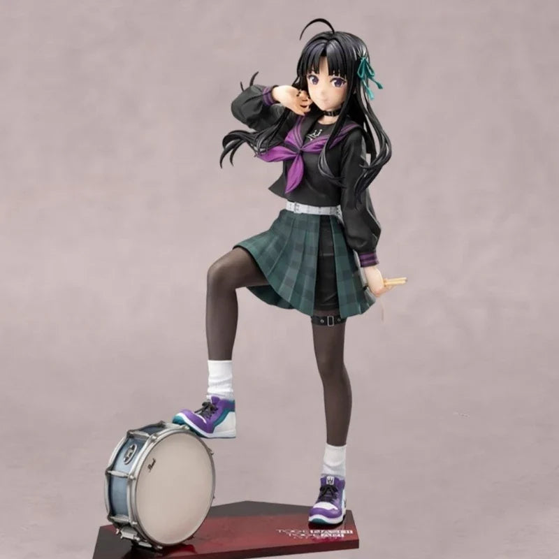 23CM Girls Band Cry Figurine Anime Kotobukiya Subaru Awa Figure Pretty Girl Model PVC Adult Collection Toys Decoration Gifts