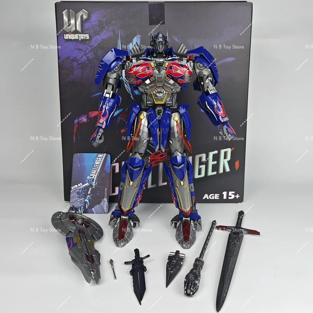 Unique Toys OP Color UT R02 R-02 Knight CHALLENGER Transformation Movie 5 Action Figure Collectible Toys