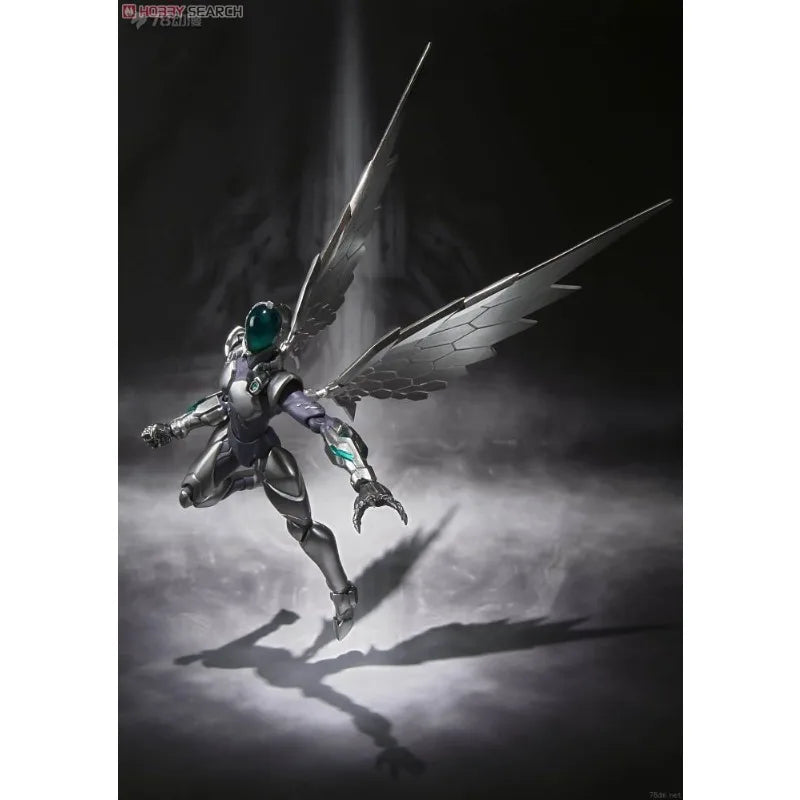 BANDAI Original S.H.Figuarts Series Silver Crow Anime Action Figure Model Toys Movable Model Ornaments Gifts for Boys