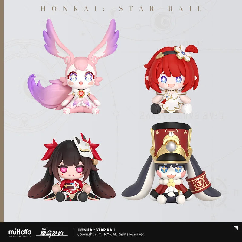 Game Honkai Satr Rail Huggy Good Smile Pom Sparkle Cosplay Q.Ver Desktop Collection Ornaments Anime Cartoon Accessorie