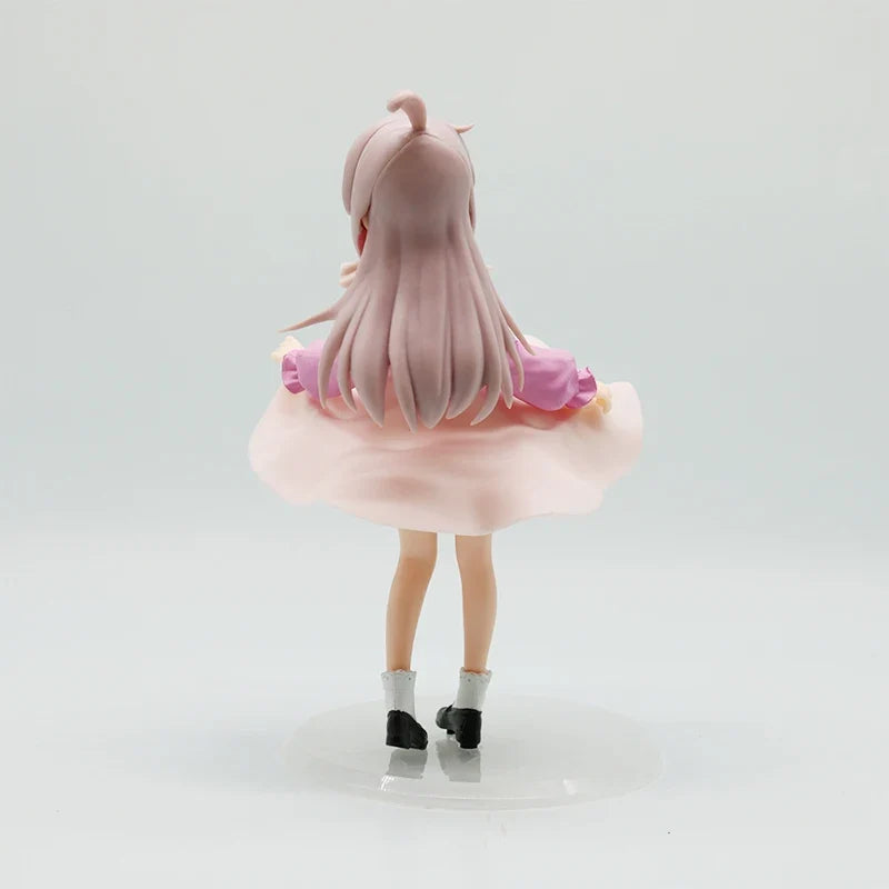 In-Stock 18cm Ooyama Mahiro Standing Pose Dress Figure - Cute Anime Model, Collectible Toy, Birthday Gift, Mysterious Surprise