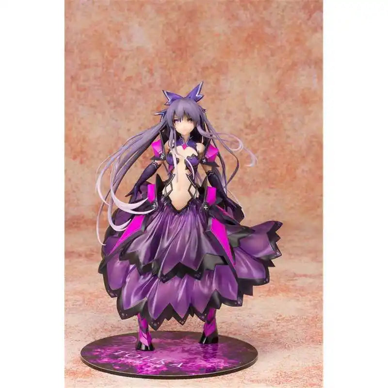 24cm Date A Live Yatogami Tohka Standing Position 1/7 Anime Figure Model Statue Collection Desktop Decoration Ornament Toy Gift