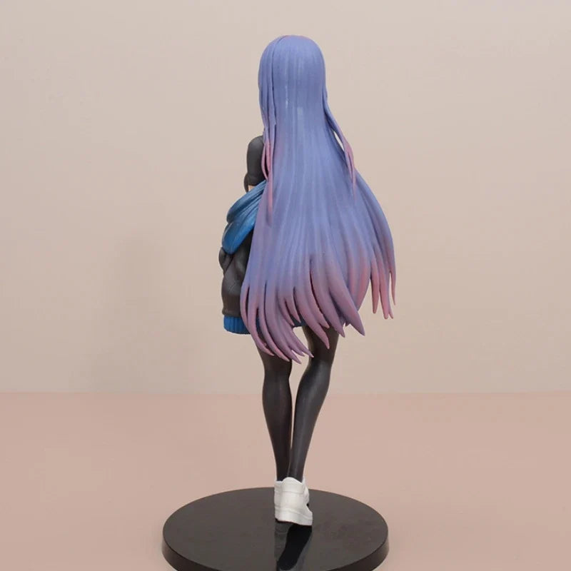 24cm Masked Girl Yuna Illustration Biya Painter Manga Figure Model Statue Boys Collection Desktop Decoration Ornament Toys Gifts