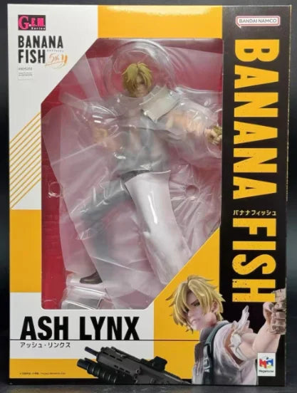 【SF】In Stock MegaHouse GEM Series BANANA FISH Ash Lynx Aslan Jade Callenreese Figures Model Collection Gift