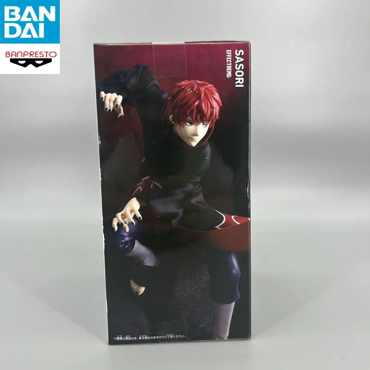 BANDAI Original BANPRESTO NARUTO EFFECTREME Shippuden SASORI Anime Figures Children Doll Collectible Desktop Ornament Toys Gifts