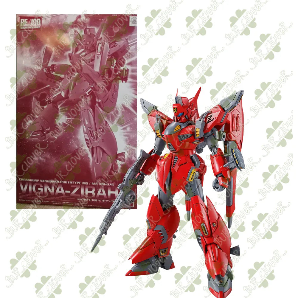 BANDAI Official GUNDAM RE Series 1/100 ZMT-S126G SHOKEW AMX-107R REBAWOO Limited & Special Versions Anime Action Figure