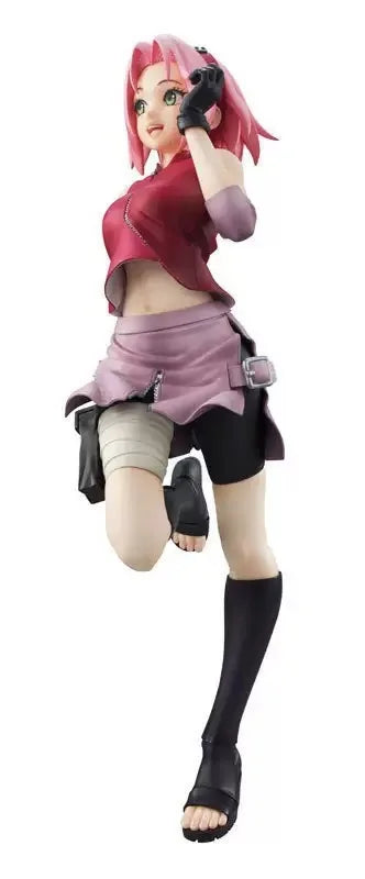 New 22cm Doll Naruto Shippuden Action Figures Haruno Sakura PVC Anime Figure Kids Toy Collection Model Figurine Fans Gifts