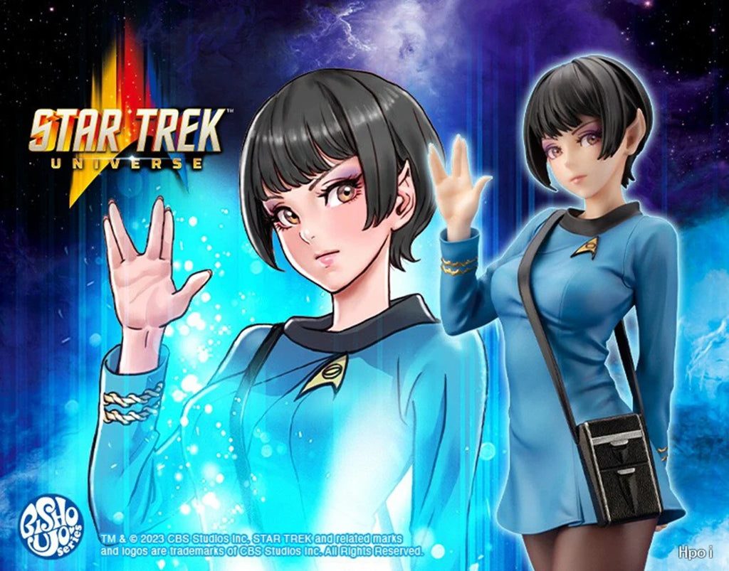 22CM Anime Star Trek The Figure Vulcan Scientist Series Bishoujo Statue Medical Officer 1/7 Stand Model Toy Doll Action Figure