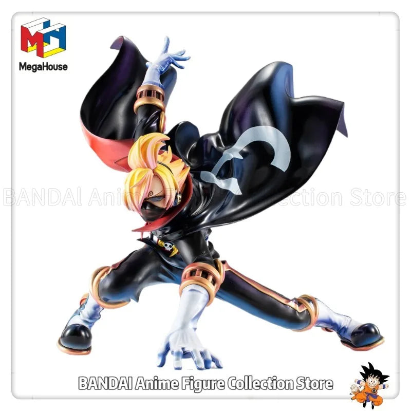 Original MegaHouse Portrait of Pirates ONE PIECE "Warriors Alliance" Sanji Buckwheat Mask Anime Characters