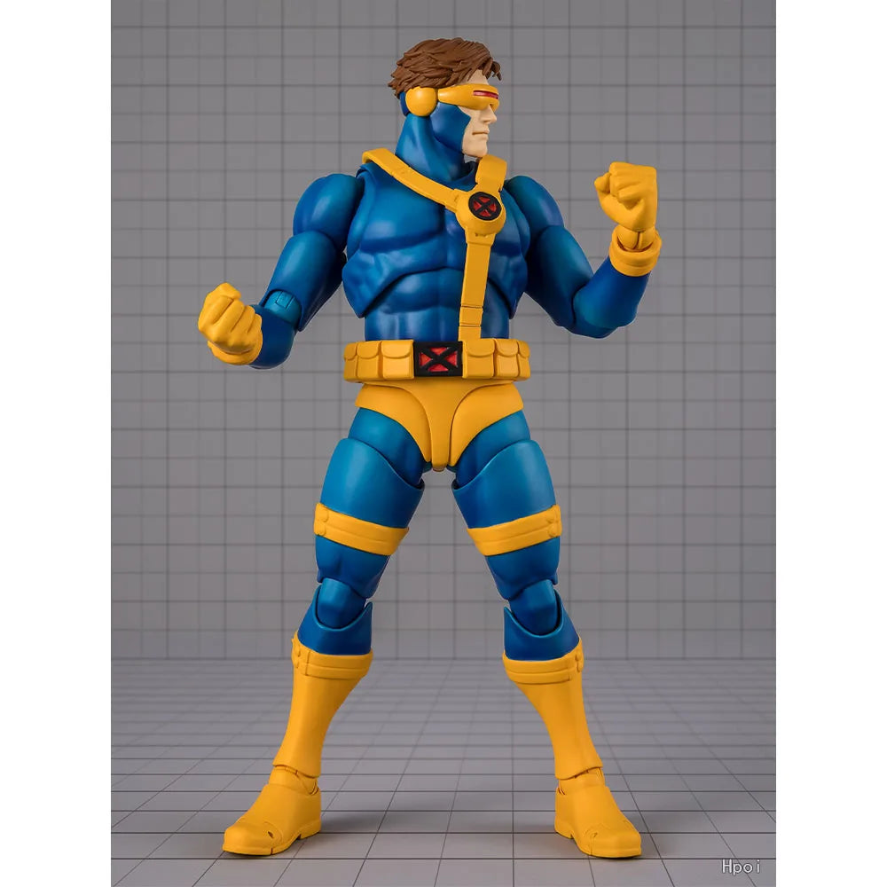 100% Authentic In Stock Bandai S.H.Figuarts Marvel Cyclops Action Figure Collection Model Toy