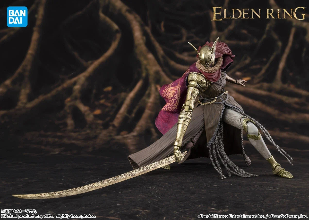 In stock Bandai   ELDEN RING S.H.Figuarts Michela Blade, Malenia CM PVC Figure Highly Detailed Collectible Model Toy Gift