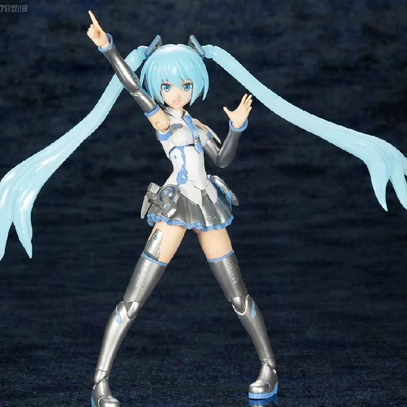 KOTOBUKIYA Original FAG FRAME MUSIC GIRL SNOW MIKU Anime Action Figure Assembly Model Toys Collectible Model Ornaments Gifts