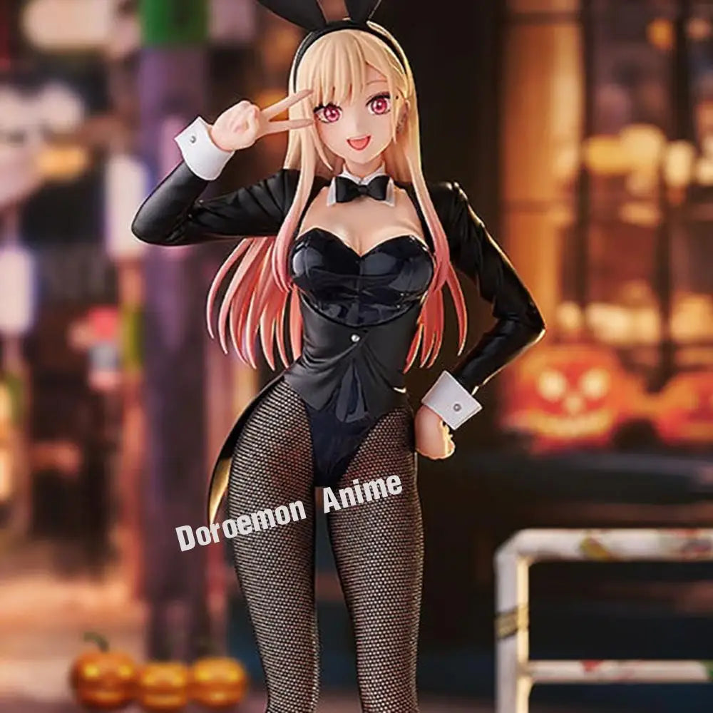Pre-Order Original Aniplex My Dress-Up Darling Kitagawa Marin Halloween Bunny Ver. Anime 21Cm Cute Figure Beauty Model Gifts
