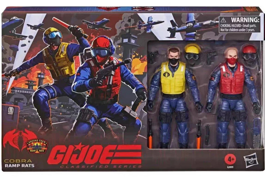 Neu Original Hasbro G.I. Joe Classified Series COBRA RAMP RATS Actionfigur Modell Geschenkspielzeug