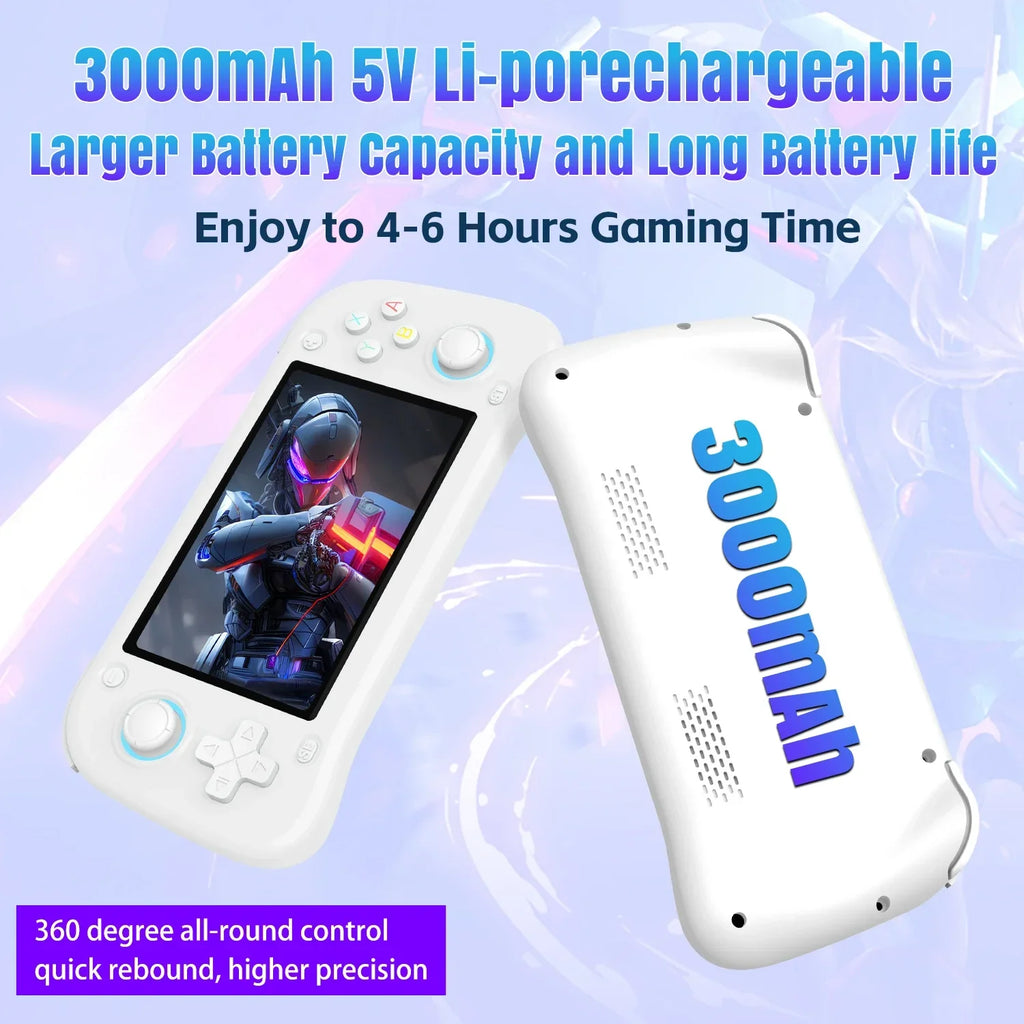 XISKT Open Source XF43 Retro Handheld Game Console 4.3" IPS Screen Linux System Game Players RK3128 Chip Portable Video Player