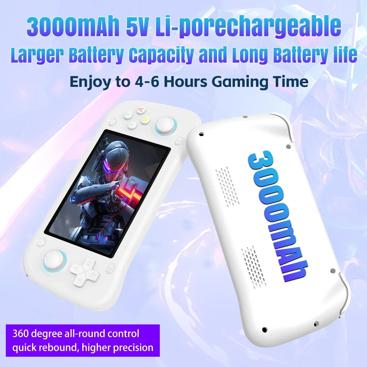 XISKT Open Source XF43 Retro Handheld Game Console 4.3" IPS Screen Linux System Game Players RK3128 Chip Portable Video Player