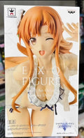 In Stock Bandai Original Banpresto Sword Art Online Yuuki Asuna Action Figure Model Doll Brand New Boxed Anime Characters Garage