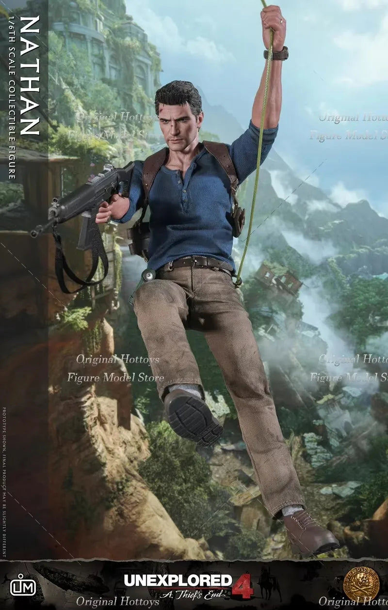Limtoys Lim012 1/6 Scale Male Soldier Nathan Drake Mysterious Ocean Eexplorer Full Set 12-inches Action Figure Model Gifts