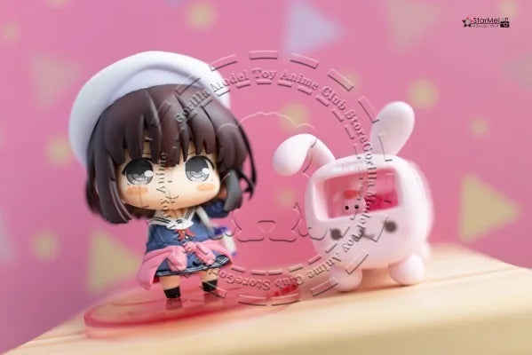 In Stock Original Genuine Phat! Medicchu Figure Saekano: How to Raise a Boring Girlfriend  Kato Megumi 70mm Cute Collectible