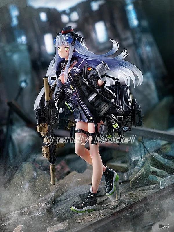 In Stock Original Phat! Girls Frontline HK416 MOD3 Damage Edition 1/7 Action Figure Model Figures Toys Gift Collection Ornaments