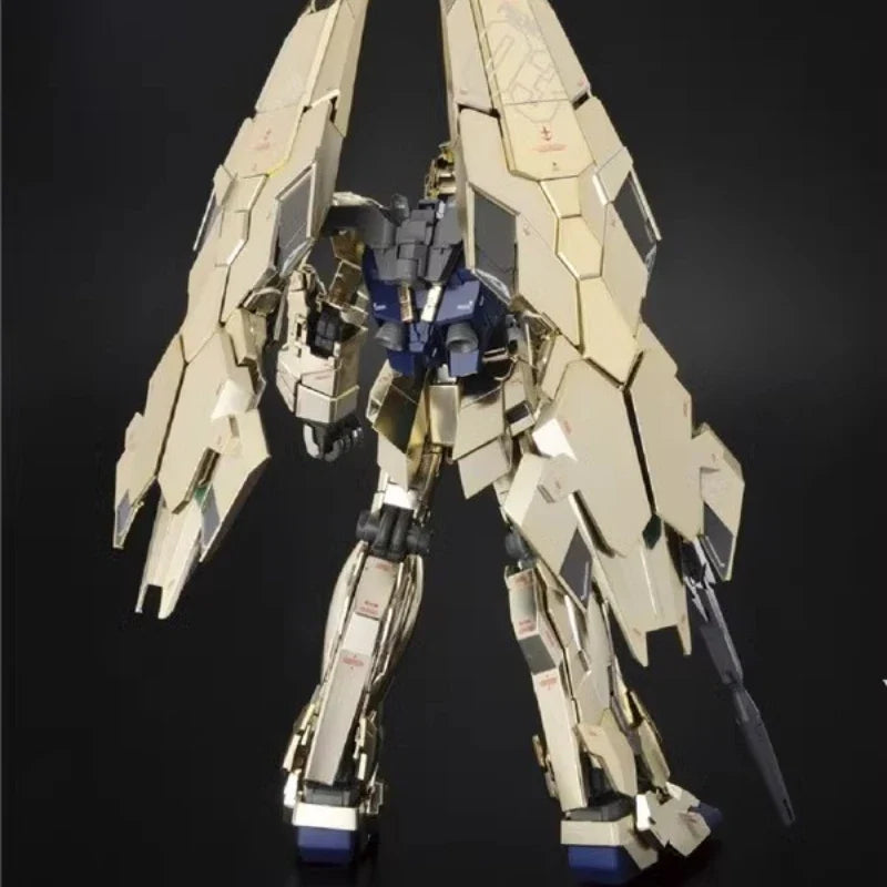 Bandai Original MG Master Grade Series MG178 Unicorn Gundam 3 Phoenix Anime Action Assembly Figures Model Toys Collectible Model