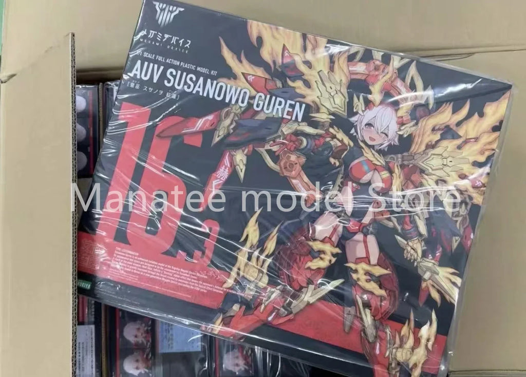 Kotobukiya Original Megami Device AUV Susanowo Guren PVC Action Figure Anime Model Toys Collection Doll Gift
