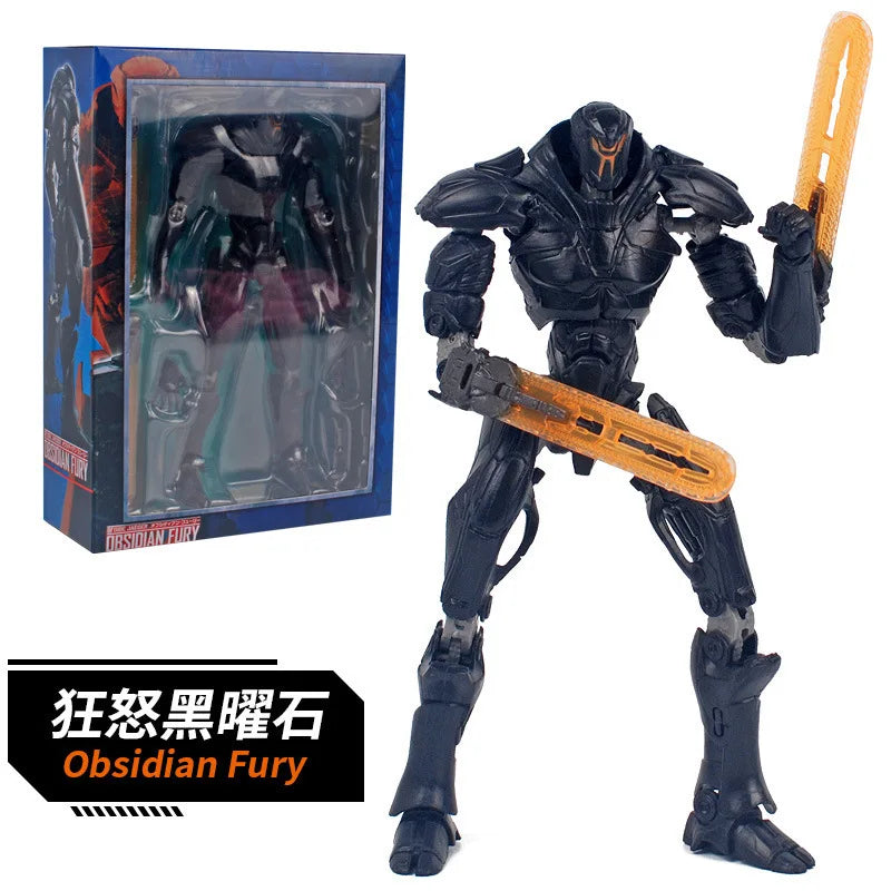 Combat mecha model, anime robot assembly, figurine toy model, movable figurine model