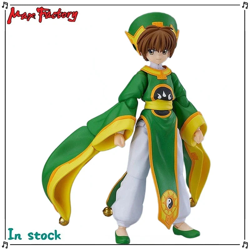 Original Max Factory Figma#369 Cardcaptor Sakura Li Syaoran Anime Figure Model Toy Gift Collection