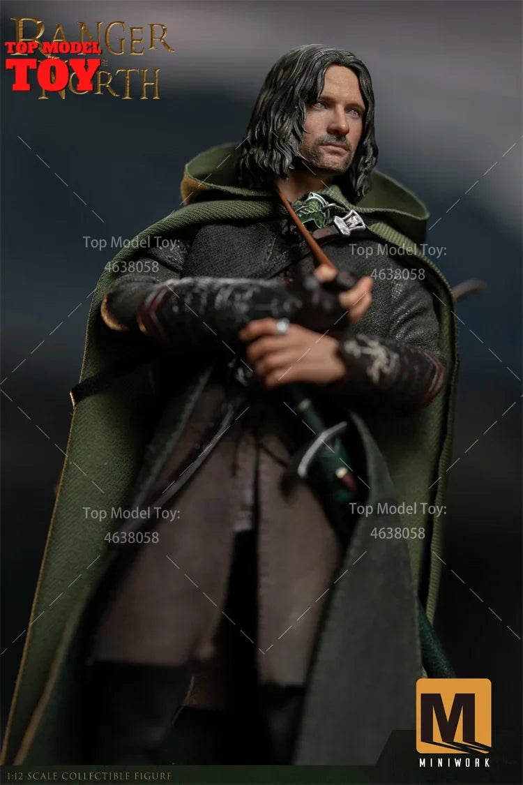 Miniwork MW-001 1/12 Scale Male Soldier Game Character Rangers Of The North Full Set 6'' Action Figures Model for Collection