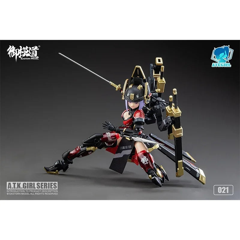 Original ATKGIRL JW-021 Jin Yiwei Mobile Suit Girl Anime Action Figure Assembly Model Toys Collectible Model Gifts for Children