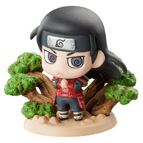 6pcs/set Anime Q-version NARUTO Necromancy Ninja War PVC Action Figures Kids Toys New Year's Christmas Gift 6cm