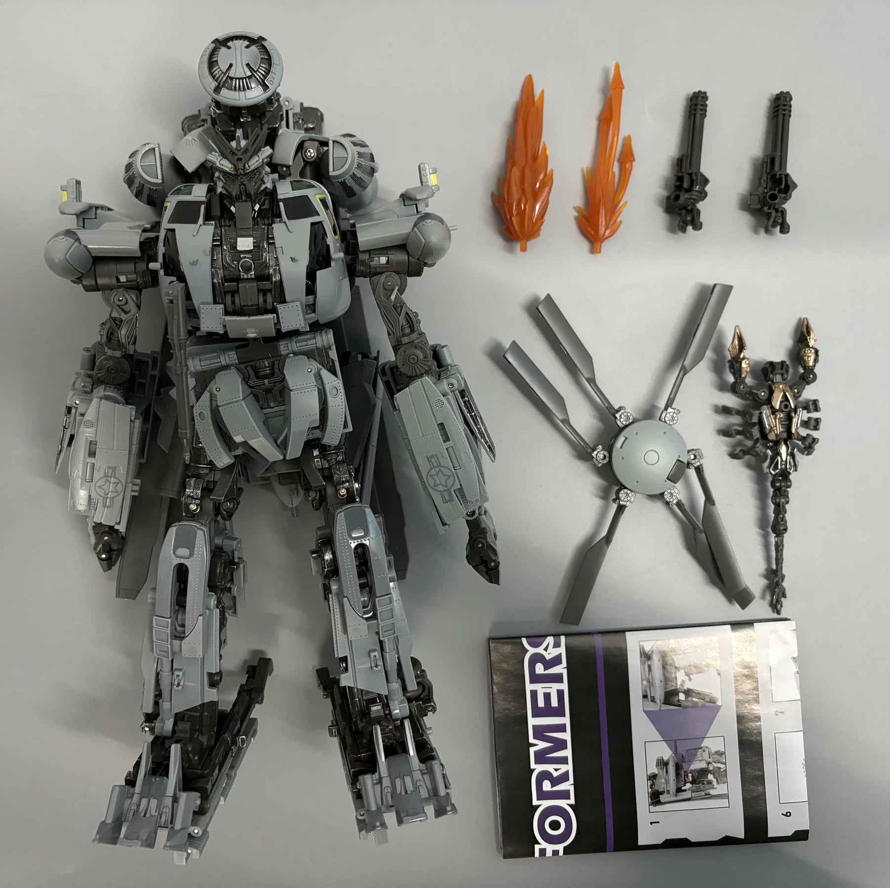 Blackout Helicopter Transformation Masterpiece MMP13 MMP-13 Movie Master KO MPM13 Action Figure Robot Model Collection Toy Gifts