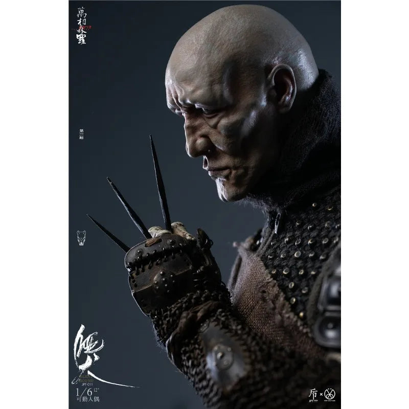 【 in Stock 】 JPT Design × POPCOSTUME Original 1/6 Million Sagamori Ninja Mute Dog Movable Soldier Doll Model Toy Gift Collection