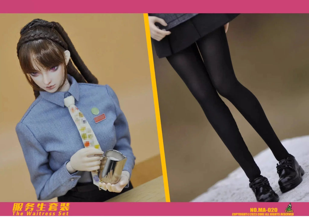 1/6 CUKE TOYS MA-020 The Waitress Dress Suit Model Fit 12'' Female Girl Action Figure