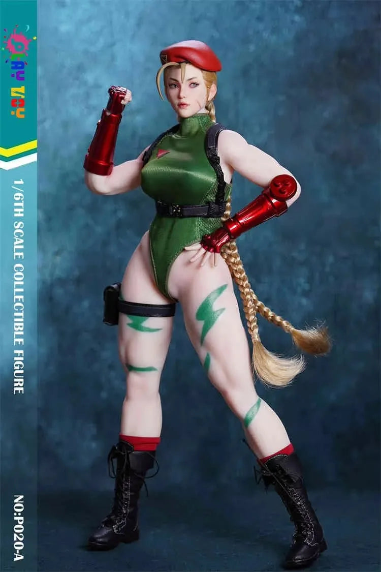 In Stock Play Toy Street Fighter P020 A B Figure Fighting Female Warrior Cammy 1/6 Action Figurine Model Collectible Doll Toys