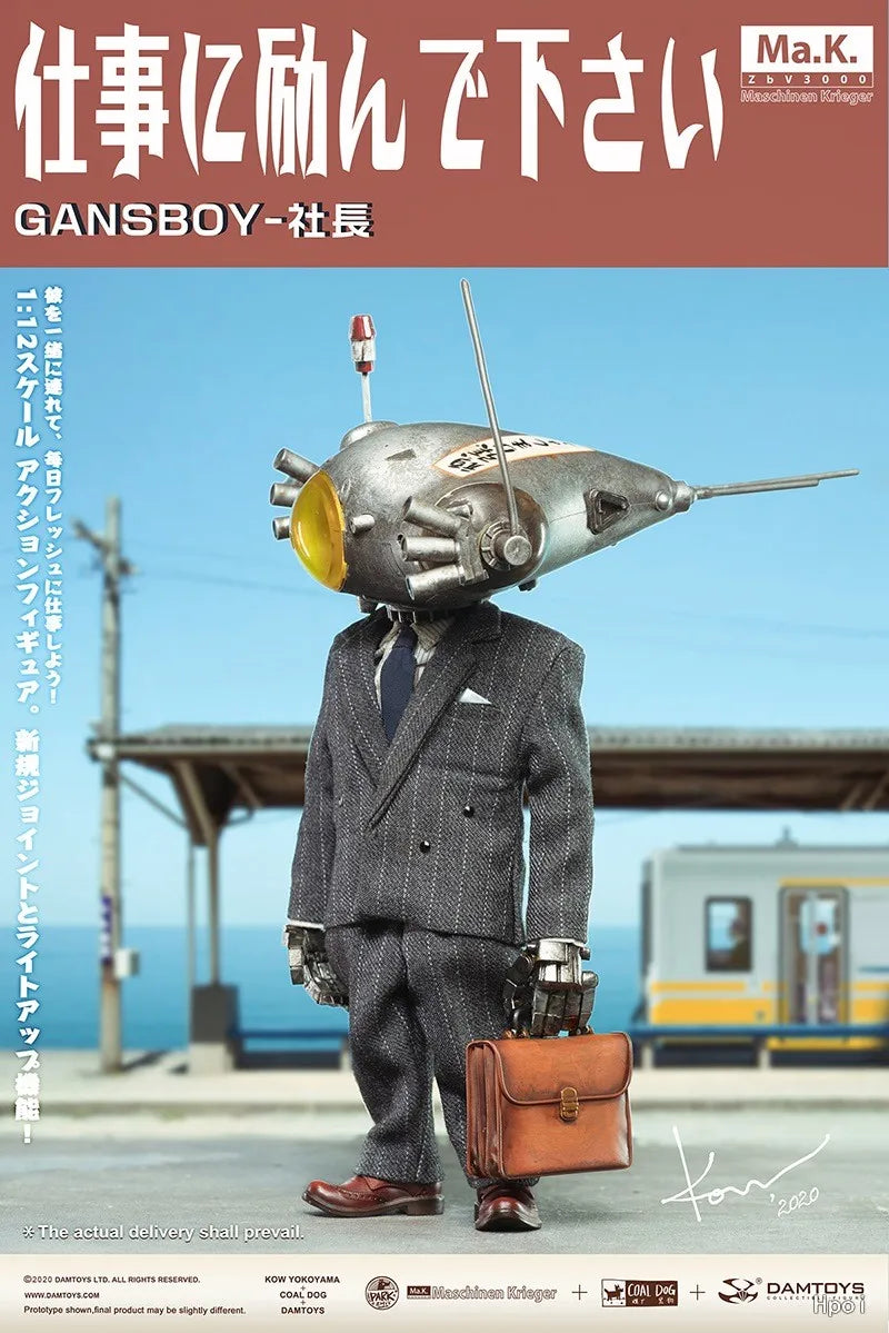 【Auf Lager】Original CoalDog DAMTOYS CS020 Gansboy-Präsident 1/12 Actionfigur Spielzeug Ornamente Geschenke