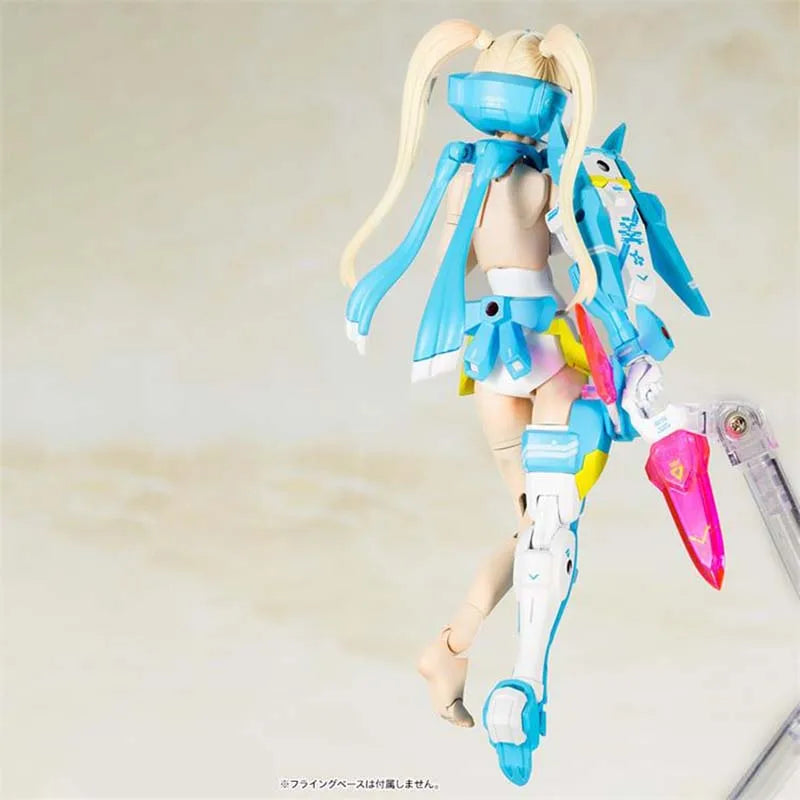 Kotobukiya Megami Device Model Kit Asra Ninja Aoi Anime Figure Building Kit Mobile Suit Girl Action Figures Toys For Boys Gift