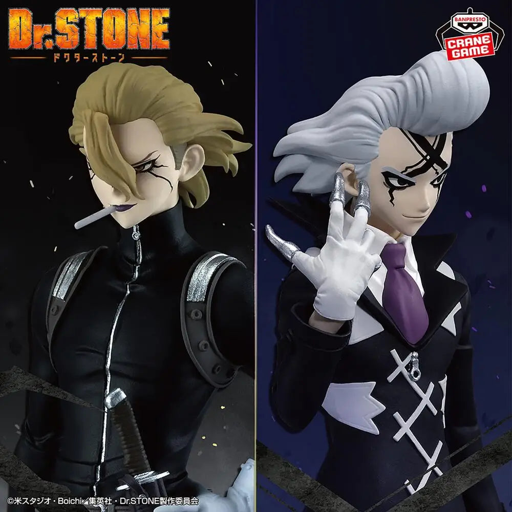 Original BANPRESTO Dr.STONE The Science of Modeling Stanley Snyder Geno Figure Anime Model Toy