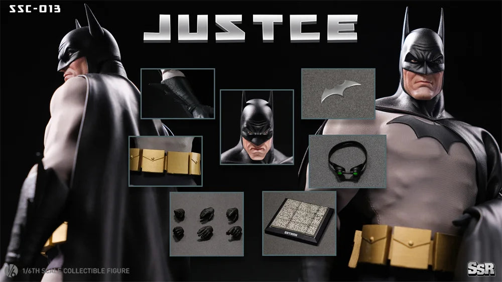 SSR TOYS SSC-013 1/6 Scale Handsome Classic Bat Hero Character Knight Full Set For 12inchs Action Figure Model Toys
