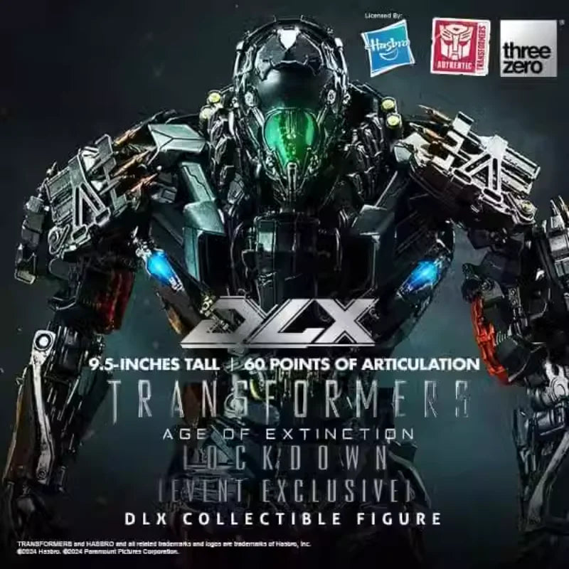 Pre-sale threezero 3A DLX Transformation Toys Movie 4 Confinement Crazy Pattern Motivated Mecha Figures Toy Collection Gifts